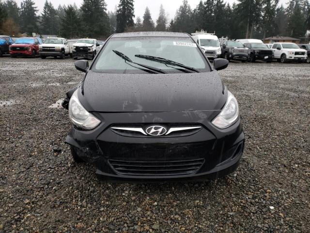 KMHCT4AE0DU426366 - 2013 HYUNDAI ACCENT GLS BLACK photo 5