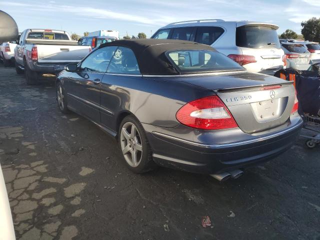 WDBTK56G68F248429 - 2008 MERCEDES-BENZ CLK 350 GRAY photo 2