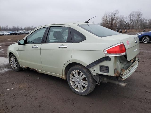 1FAHP3HNXAW170323 - 2010 FORD FOCUS SEL GREEN photo 2