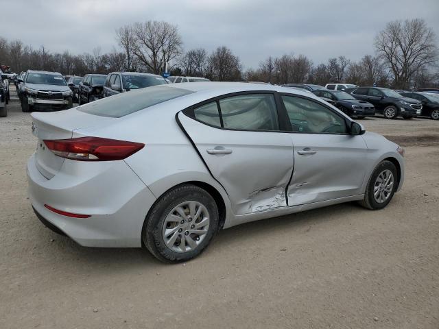 KMHD74LF7JU523672 - 2018 HYUNDAI ELANTRA SE SILVER photo 3