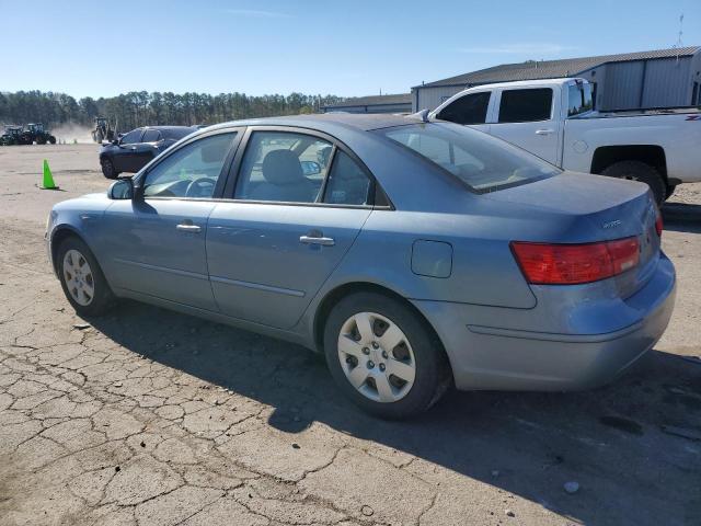 5NPET46C69H454677 - 2009 HYUNDAI SONATA GLS BLUE photo 2