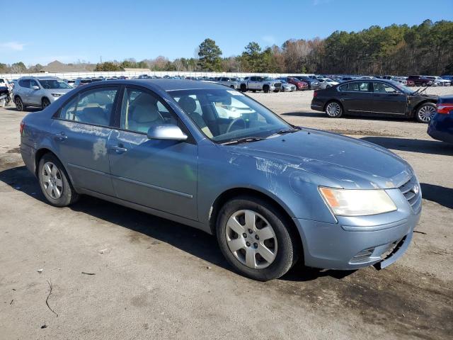 5NPET46C69H454677 - 2009 HYUNDAI SONATA GLS BLUE photo 4