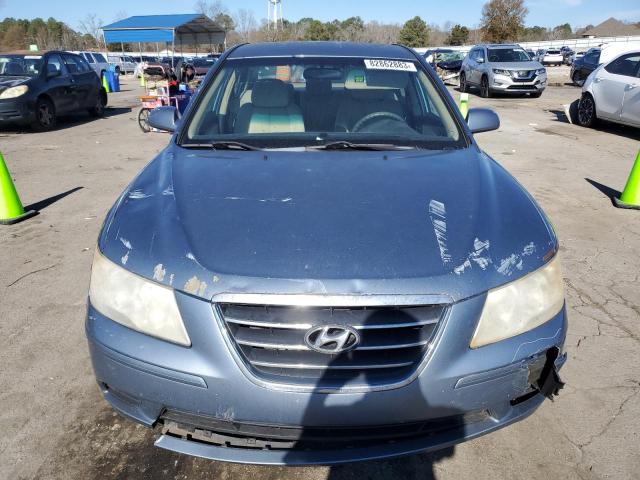 5NPET46C69H454677 - 2009 HYUNDAI SONATA GLS BLUE photo 5