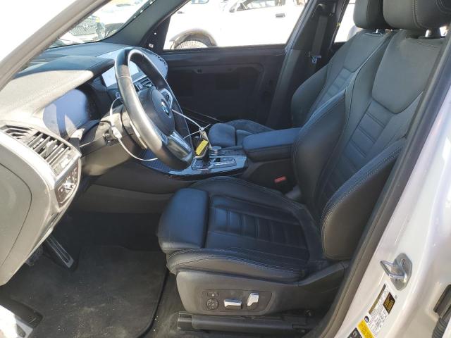 5UXTY9C07M9F65130 - 2021 BMW X3 XDRIVEM40I WHITE photo 7