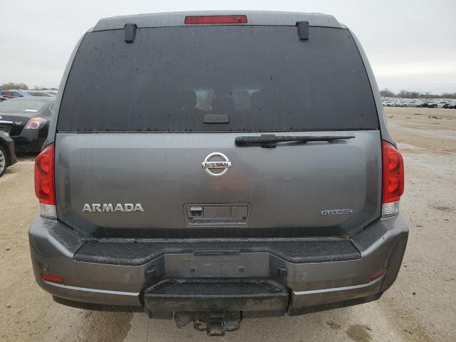 5N1BA0ND1FN621580 - 2015 NISSAN ARMADA SV GRAY photo 6