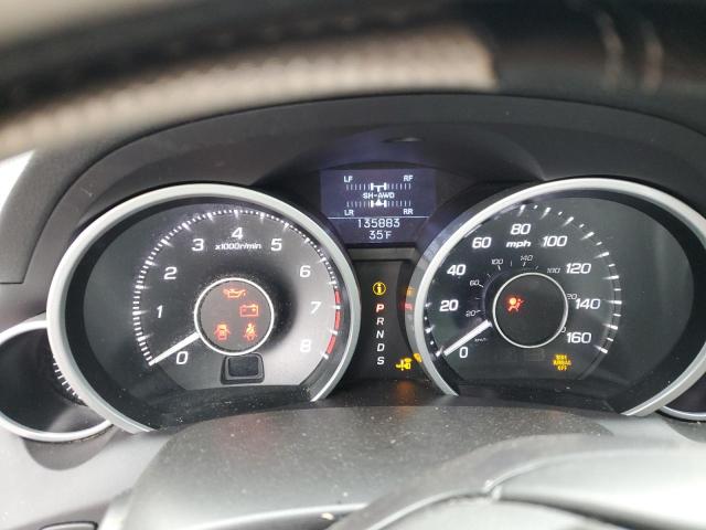 2HNYB1H44AH501443 - 2010 ACURA ZDX TECHNOLOGY ვერცხლისფერი ფოტო 9