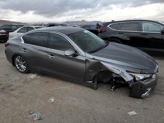 JN1EV7AP0JM364508 - 2018 INFINITI Q50 LUXE GRAY photo 4