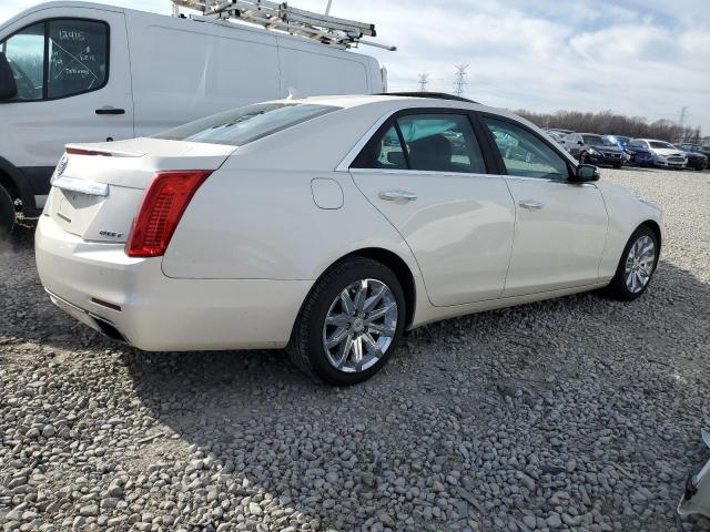 1G6AX5SX8E0166929 - 2014 CADILLAC CTS LUXURY COLLECTION WHITE photo 3