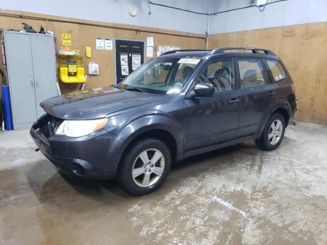 JF2SHBBCXBH714325 - 2011 SUBARU FORESTER 2.5X GRAY photo 1