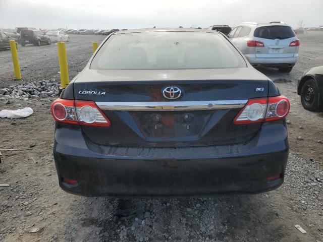 2T1BU4EE5CC880079 - 2012 TOYOTA COROLLA BASE BLACK photo 6