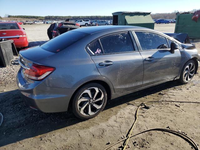 19XFB2F53DE237095 - 2013 HONDA CIVIC LX GRAY photo 3