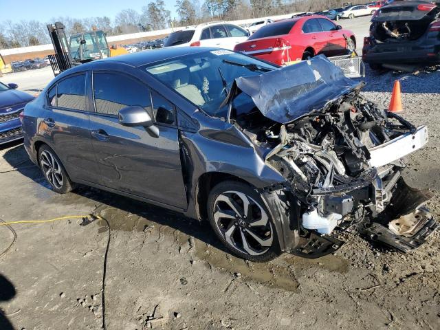 19XFB2F53DE237095 - 2013 HONDA CIVIC LX GRAY photo 4