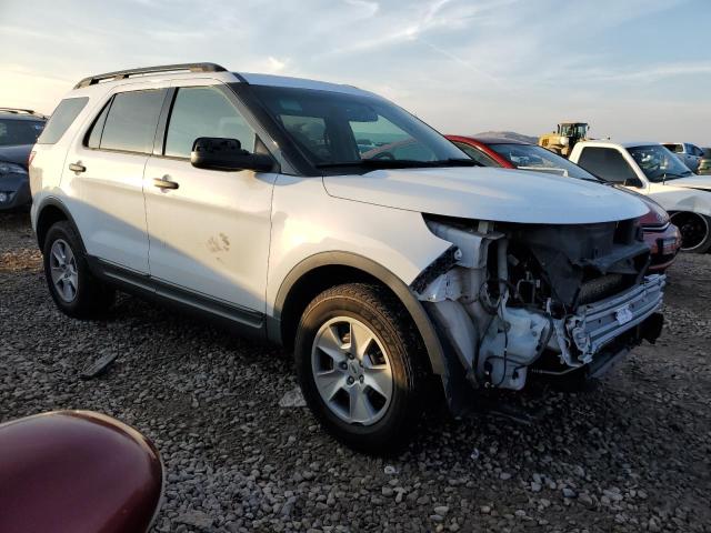 1FM5K8B88EGA65545 - 2014 FORD EXPLORER WHITE photo 4