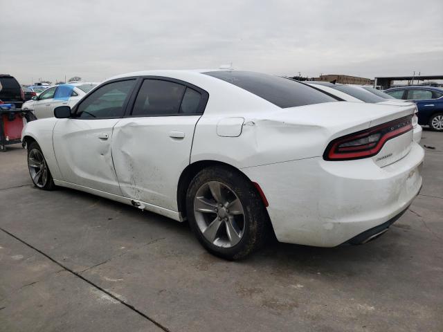 2C3CDXHG4GH332299 - 2016 DODGE CHARGER SXT WHITE photo 2