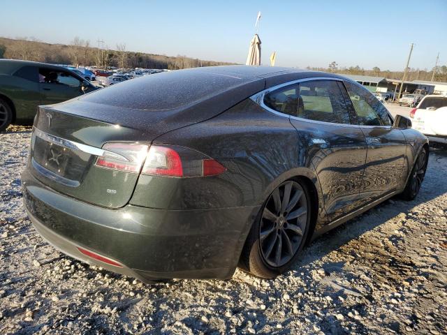 5YJSA1CN1DFP13905 - 2013 TESLA MODEL S მწვანე ფოტო 3