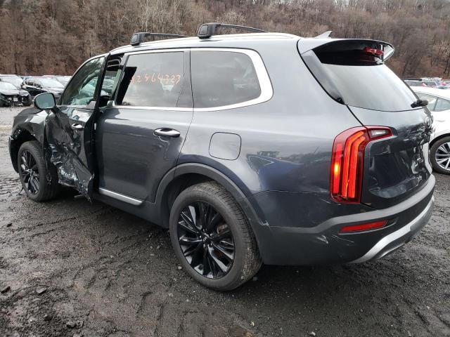 5XYP54HC0MG169568 - 2021 KIA TELLURIDE SX GRAY photo 2