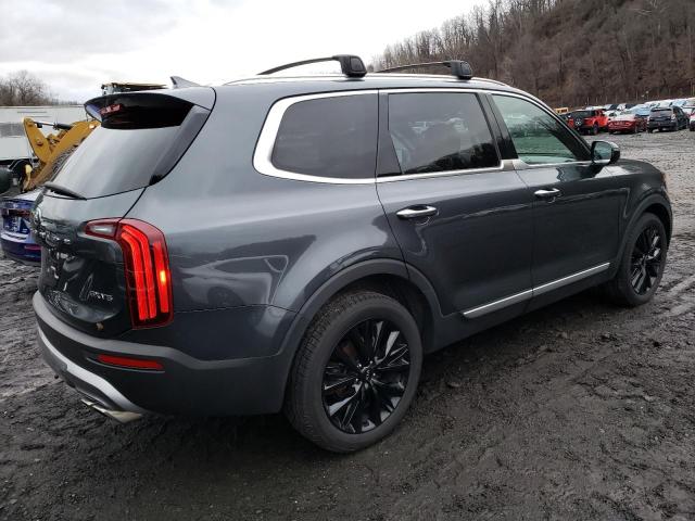 5XYP54HC0MG169568 - 2021 KIA TELLURIDE SX GRAY photo 3