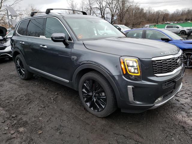 5XYP54HC0MG169568 - 2021 KIA TELLURIDE SX GRAY photo 4