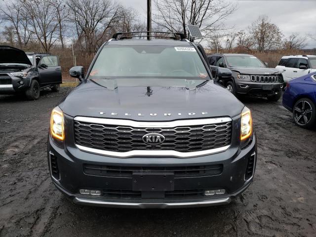 5XYP54HC0MG169568 - 2021 KIA TELLURIDE SX GRAY photo 5