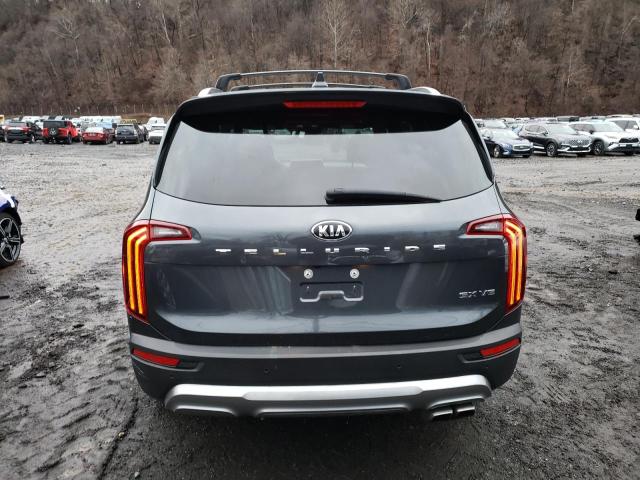 5XYP54HC0MG169568 - 2021 KIA TELLURIDE SX GRAY photo 6