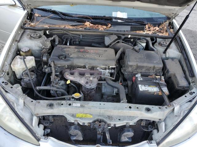 4T1BE32K85U103110 - 2005 TOYOTA CAMRY LE SILVER photo 11