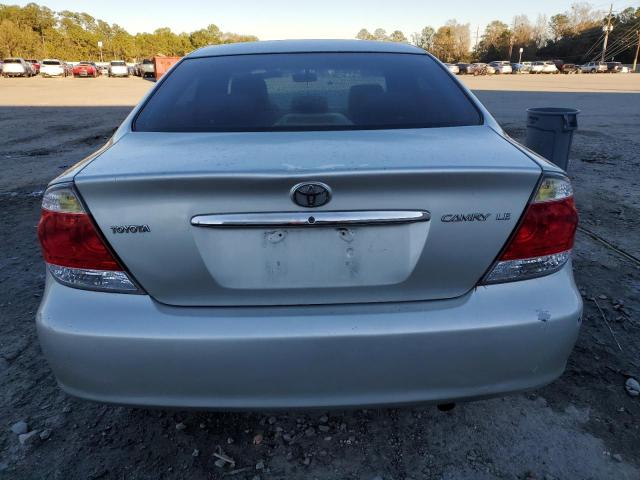 4T1BE32K85U103110 - 2005 TOYOTA CAMRY LE SILVER photo 6