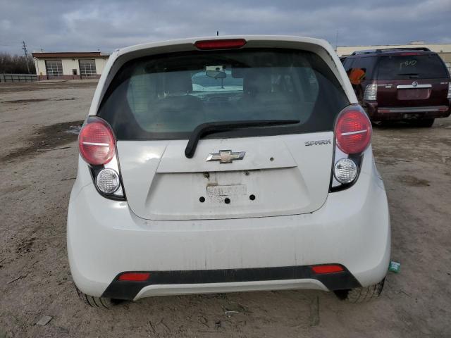 KL8CD6S99EC569069 - 2014 CHEVROLET SPARK 1LT WHITE photo 6