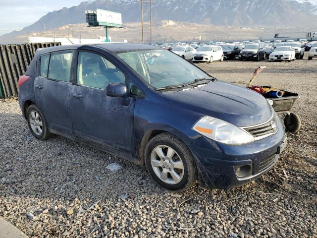 3N1BC1CP2CK251293 - 2012 NISSAN VERSA S BLUE photo 4