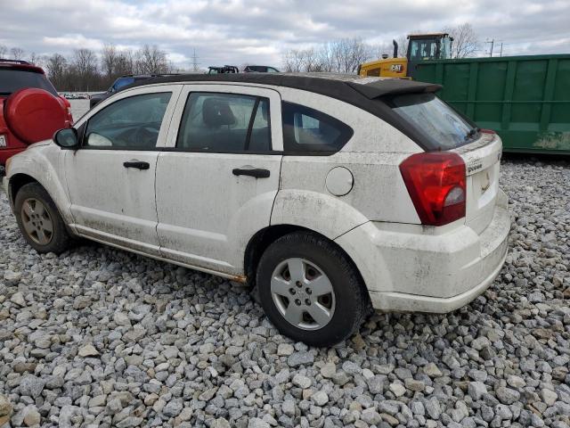 1B3HB28A29D179591 - 2009 DODGE CALIBER SE WHITE photo 2