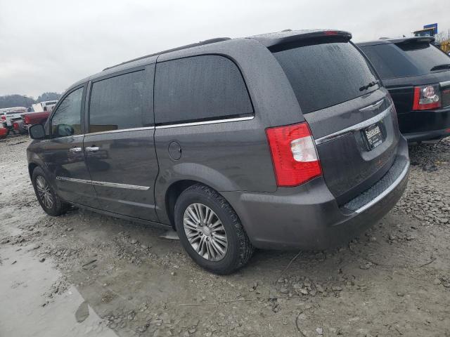 2C4RC1CG4FR506913 - 2015 CHRYSLER TOWN & COU TOURING L GRAY photo 2