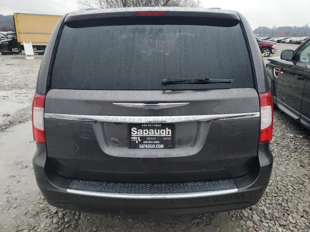 2C4RC1CG4FR506913 - 2015 CHRYSLER TOWN & COU TOURING L GRAY photo 6
