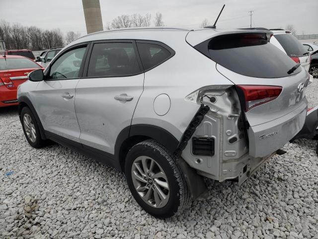 KM8J3CA41HU400535 - 2017 HYUNDAI TUCSON LIMITED SILVER photo 2