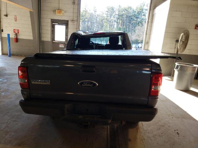 1FTKR1ED1APA38796 - 2010 FORD RANGER SUPER CAB GRAY photo 10