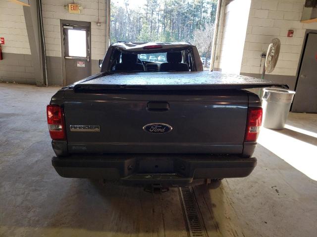 1FTKR1ED1APA38796 - 2010 FORD RANGER SUPER CAB GRAY photo 6