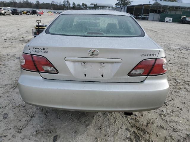 JTHBF30GX30127895 - 2003 LEXUS ES 300 SILVER photo 6