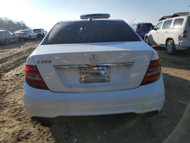 WDDGF4HB2DR280750 - 2013 MERCEDES-BENZ C 250 WHITE photo 6