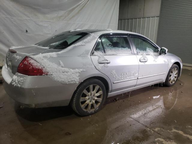 1HGCM66507A060213 - 2007 HONDA ACCORD EX SILVER photo 3