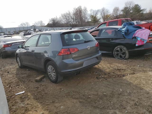 3VW817AU2FM019288 - 2015 VOLKSWAGEN GOLF SILVER photo 2