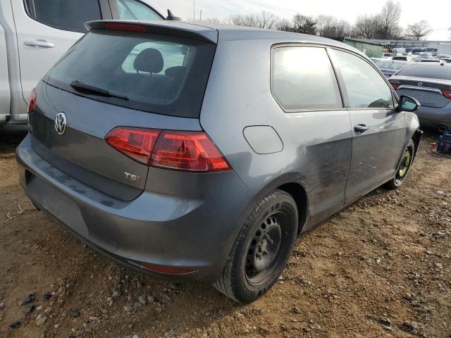 3VW817AU2FM019288 - 2015 VOLKSWAGEN GOLF SILVER photo 3