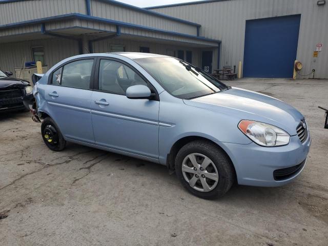 KMHCN4AC1BU621396 - 2011 HYUNDAI ACCENT GLS BLUE photo 4