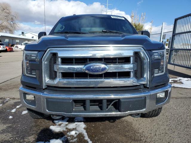 1FTEW1EG7GFC19593 - 2016 FORD F150 SUPERCREW GRAY photo 5