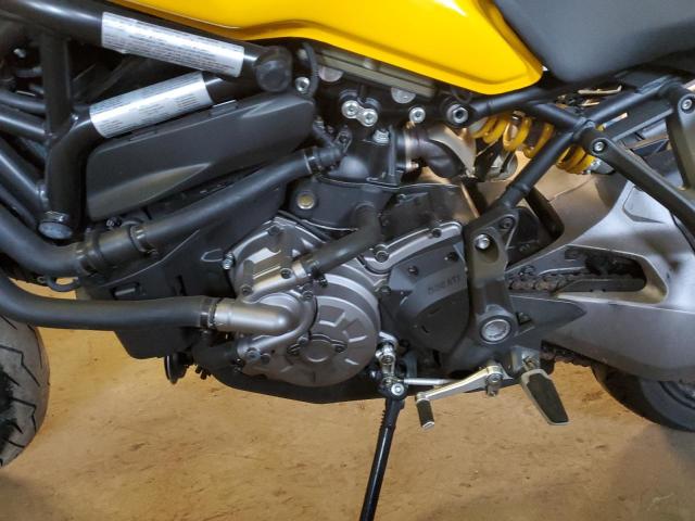 ZDMMACLS9JB001784 - 2018 DUCATI MONSTER 821 YELLOW photo 7