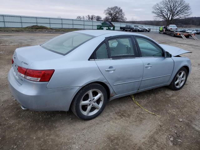 5NPEU46F87H172934 - 2007 HYUNDAI SONATA SE BLUE photo 3