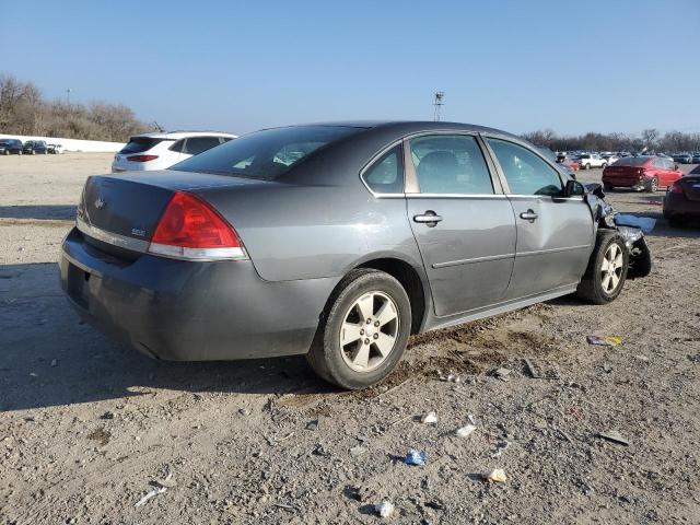 2G1WB5EK8A1145863 - 2010 CHEVROLET IMPALA LT CHARCOAL photo 3