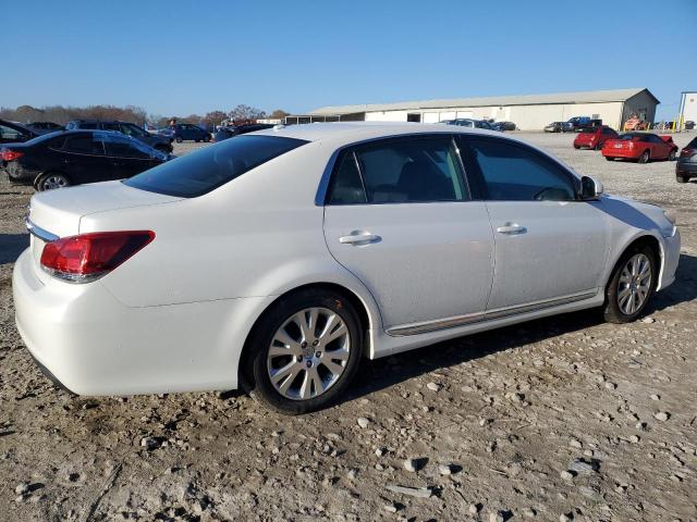 4T1BK3DB0BU432935 - 2011 TOYOTA AVALON BASE WHITE photo 3