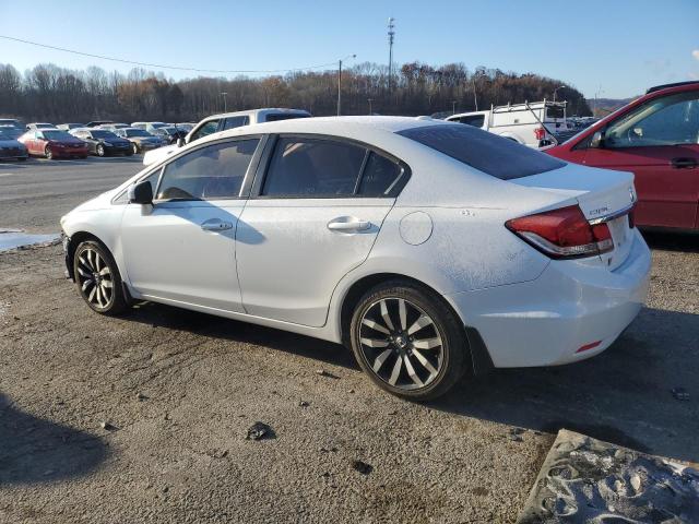 19XFB2F94EE052316 - 2014 HONDA CIVIC EXL WHITE photo 2