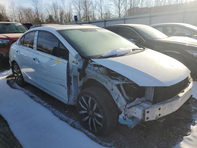 19XFB2F94EE052316 - 2014 HONDA CIVIC EXL WHITE photo 4