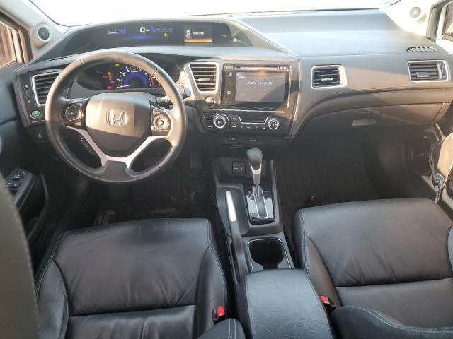 19XFB2F94EE052316 - 2014 HONDA CIVIC EXL WHITE photo 8