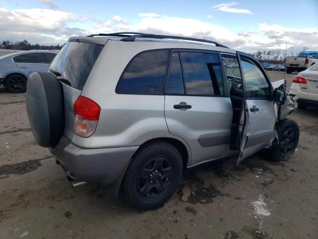 JTEHH20V720141598 - 2002 TOYOTA RAV4 SILVER photo 3