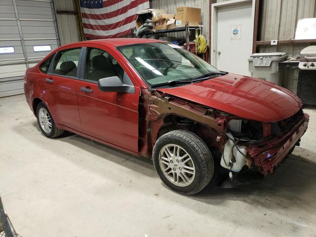 1FAHP35N29W230515 - 2009 FORD FOCUS SE RED photo 4